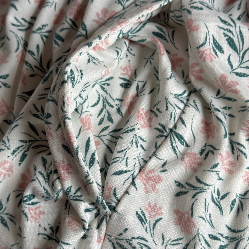 New Directions Floral Pajama Pants with Pink Accents Size L - Picture 5 of 10